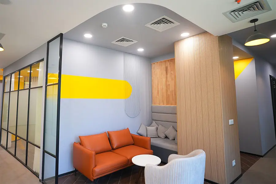 Collaboration space at Zioks