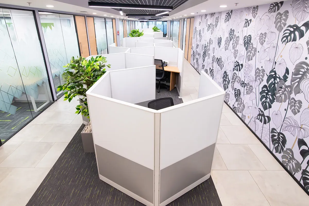 Compact personal workspace