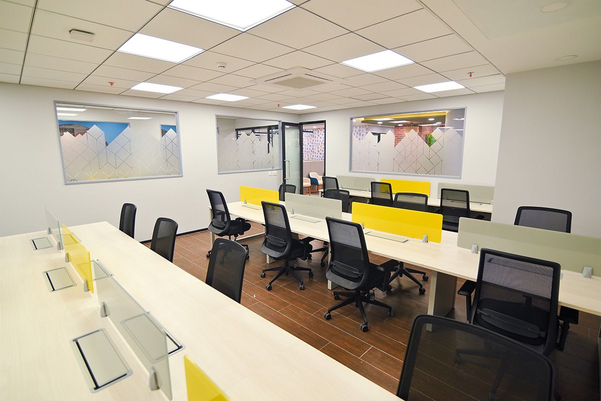 Hot Desking in a Flexible Workspace