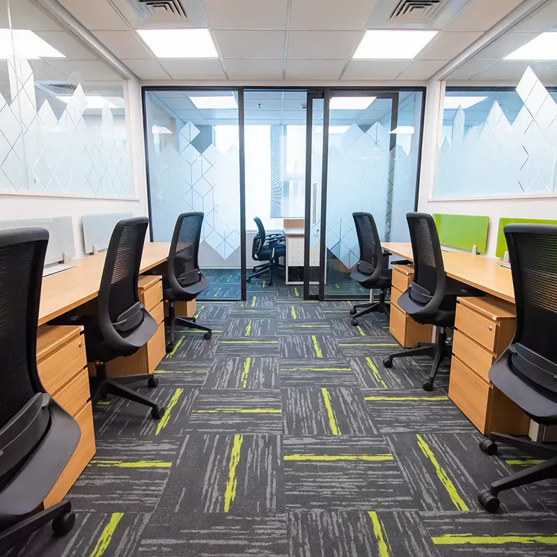 Private office spaces at Zioks Comfort