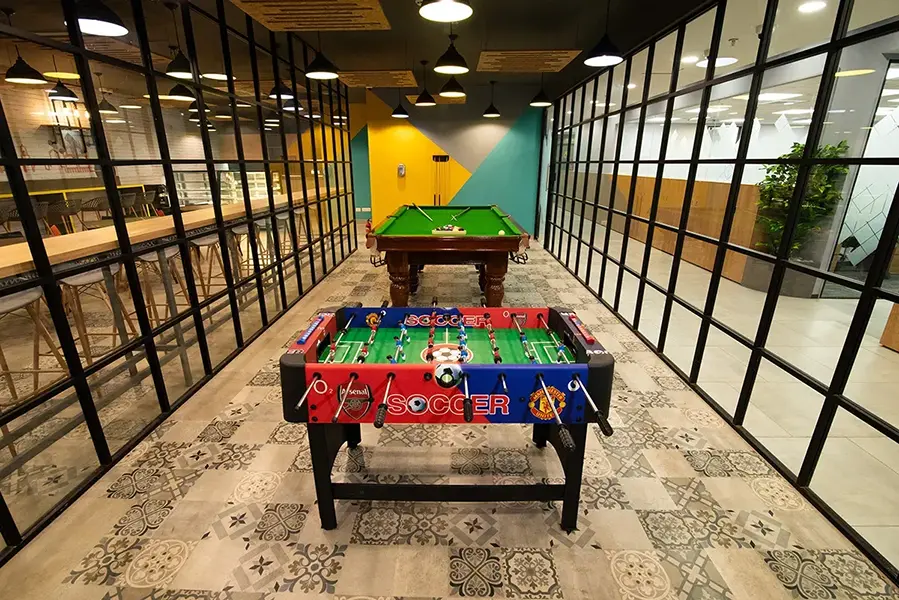 Lounge-style collab area